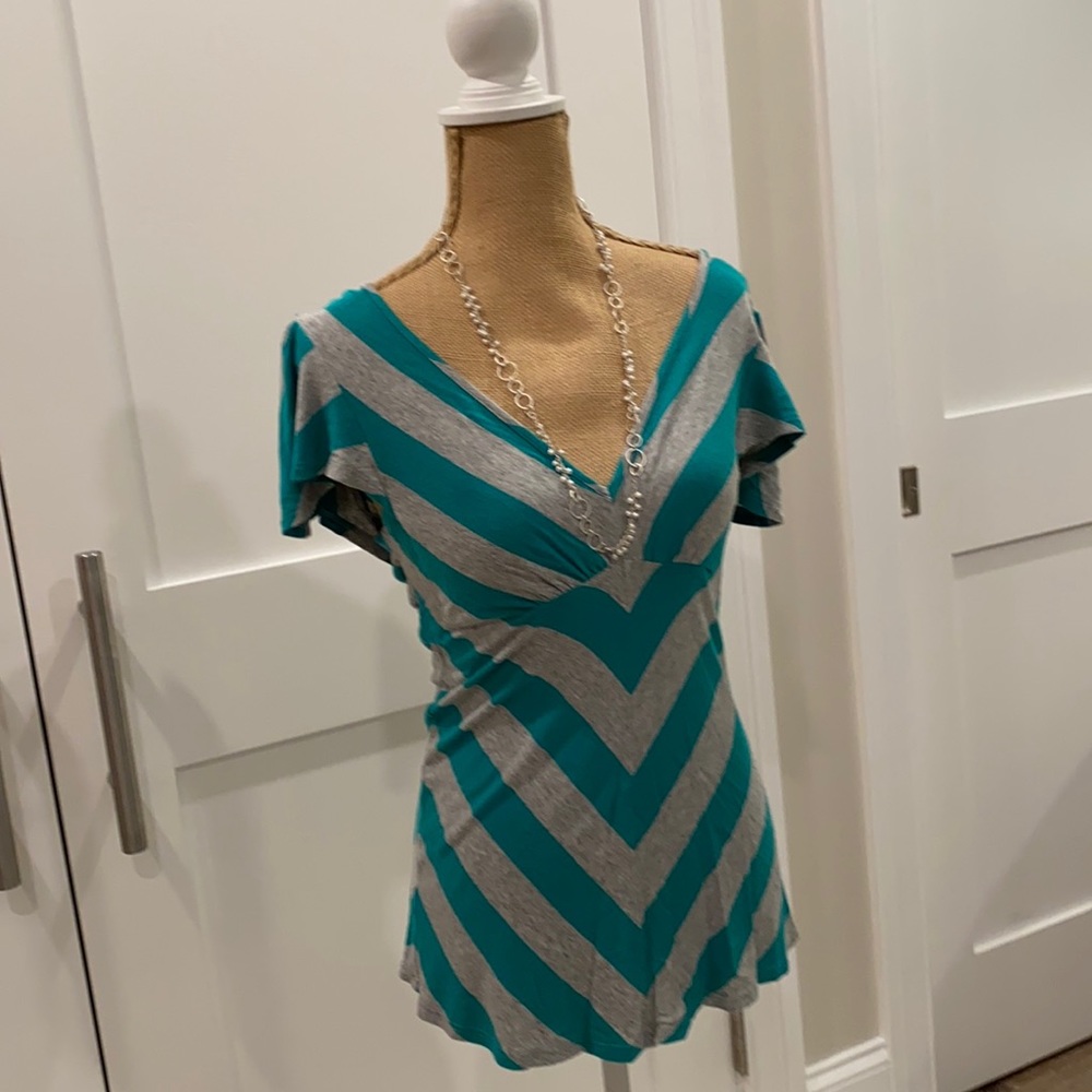 Ella Moss Horizontal Stripe Top